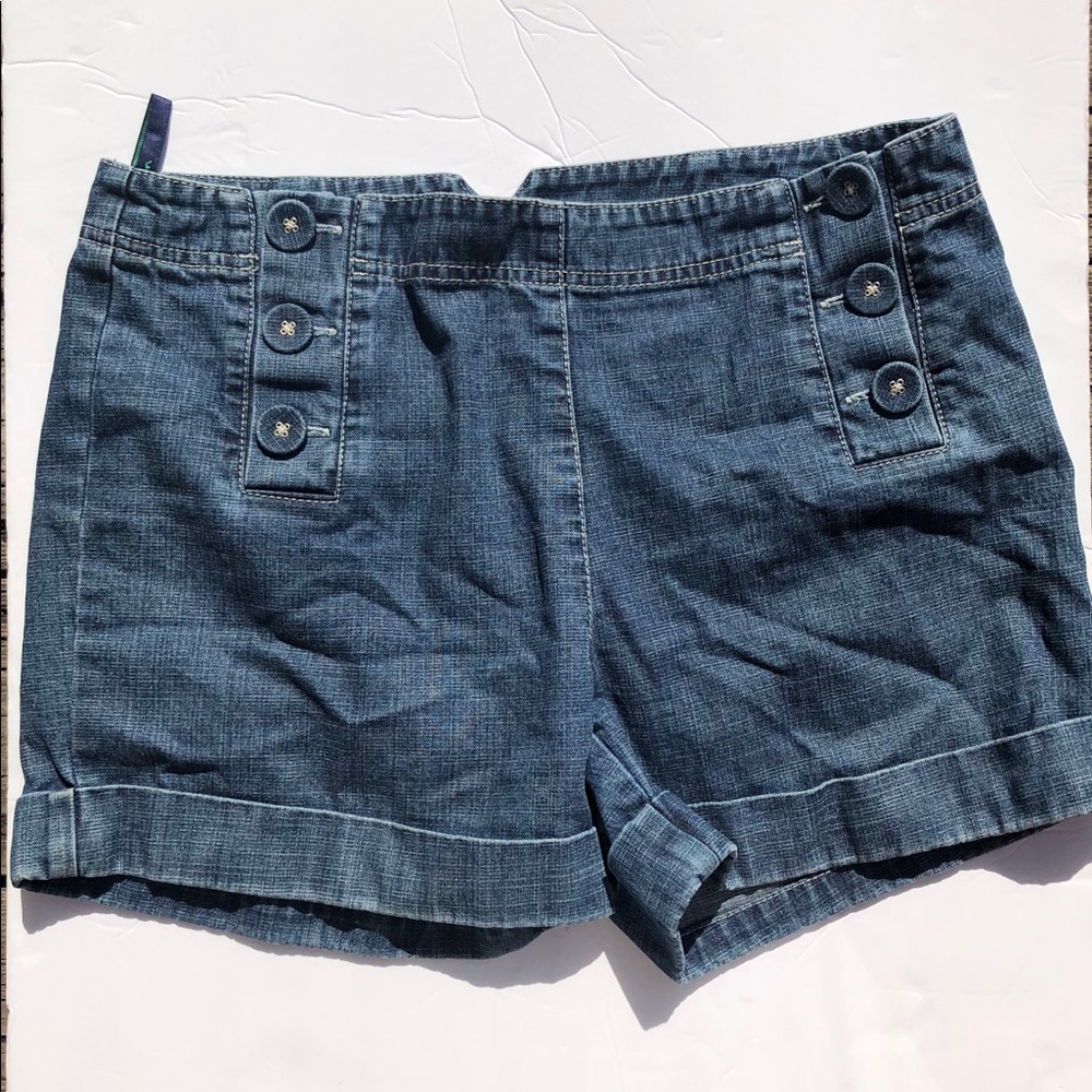 Boden Jean Sailor Short Size 12